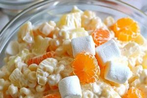 Classic Old Fashioned Frog Eye Salad Recipe Quick Salad Recipes for Healthy Salad Ideas to Boost Your Nutrition Classic Old Fashioned Frog Eye Salad Recipe | Quick Salad Recipes for Healthy Salad Ideas to Boost Your Nutrition