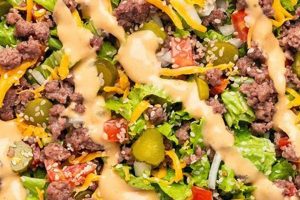 Classic Big Mac Salad Dressing Recipe (Copycat) | Quick Salad Recipes for Healthy Salad Ideas to Boost Your Nutrition
