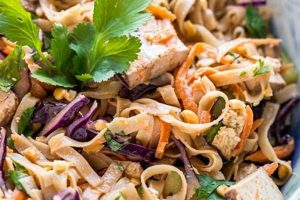 Thai Peanut Noodle Salad Recipe | Quick Salad Recipes for Healthy Salad Ideas to Boost Your Nutrition