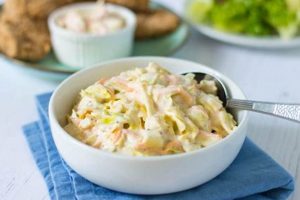 Best Coleslaw Salad Dressing Recipe Ever! | Quick Salad Recipes for Healthy Salad Ideas to Boost Your Nutrition