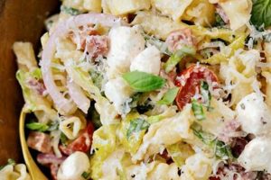 Best Italian Grinder Pasta Salad Recipe Ever | Quick Salad Recipes for Healthy Salad Ideas to Boost Your Nutrition