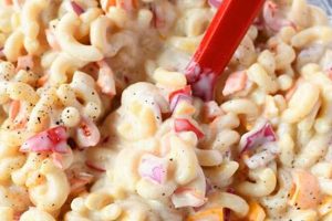 Sweet And Creamy Macaroni Salad Recipe | Quick Salad Recipes for Healthy Salad Ideas to Boost Your Nutrition