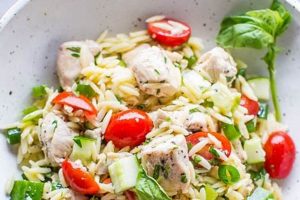 Easy Chicken Orzo Salad Recipe: A Refreshing Dish | Quick Salad Recipes for Healthy Salad Ideas to Boost Your Nutrition
