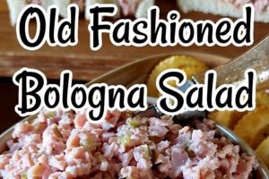 Classic Bologna Salad Recipe: Easy & Delicious | Quick Salad Recipes for Healthy Salad Ideas to Boost Your Nutrition