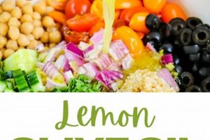 Zesty Lemon & Olive Oil Dressing Recipes | Quick Salad Recipes for Healthy Salad Ideas to Boost Your Nutrition
