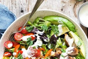 Easy Fajita Chicken Salad Recipe: A Zesty Twist | Quick Salad Recipes for Healthy Salad Ideas to Boost Your Nutrition