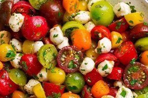 Best Cherry Tomato Salad Recipe Ever | Quick Salad Recipes for Healthy Salad Ideas to Boost Your Nutrition