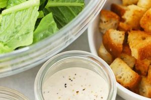 Easy Caesar Dressing Recipe (No Mayo) | Quick Salad Recipes for Healthy Salad Ideas to Boost Your Nutrition