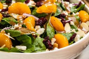 Easy Mandarin Orange Spinach Salad Recipe Quick Salad Recipes for Healthy Salad Ideas to Boost Your Nutrition Easy Mandarin Orange Spinach Salad Recipe | Quick Salad Recipes for Healthy Salad Ideas to Boost Your Nutrition