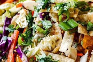 Classic California Chinese Chicken Salad Recipe | Quick Salad Recipes for Healthy Salad Ideas to Boost Your Nutrition