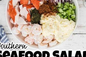 Classic Southern Seafood Salad Recipe | Quick Salad Recipes for Healthy Salad Ideas to Boost Your Nutrition