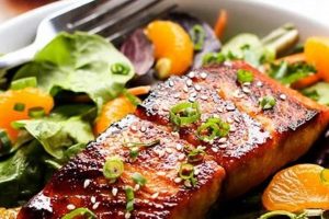 Easy Asian Salmon Salad Recipe (Quick & Healthy) | Quick Salad Recipes for Healthy Salad Ideas to Boost Your Nutrition