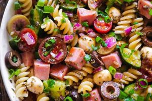 Easy Ham and Pasta Salad Recipes for Summer | Quick Salad Recipes for Healthy Salad Ideas to Boost Your Nutrition