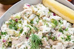 Classic Chicken Salad with Dill Pickles Recipe Quick Salad Recipes for Healthy Salad Ideas to Boost Your Nutrition Classic Chicken Salad with Dill Pickles Recipe | Quick Salad Recipes for Healthy Salad Ideas to Boost Your Nutrition