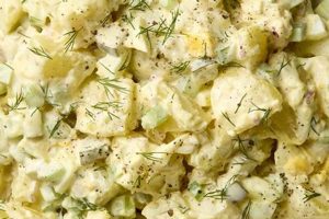 Classic Traditional Potato Salad Recipe: A Must-Try | Quick Salad Recipes for Healthy Salad Ideas to Boost Your Nutrition