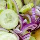 Easy Red Onion Cucumber Salad Recipe & Dressing | Quick Salad Recipes for Healthy Salad Ideas to Boost Your Nutrition