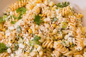 Street Corn Pasta Salad Recipe Quick Salad Recipes for Healthy Salad Ideas to Boost Your Nutrition Street Corn Pasta Salad Recipe | Quick Salad Recipes for Healthy Salad Ideas to Boost Your Nutrition