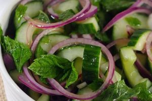 Cool Cucumber Mint Salad Recipe: Easy &amp; Healthy | Quick Salad Recipes for Healthy Salad Ideas to Boost Your Nutrition