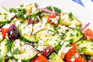 Recipe Greek Cucumber Salad Quick Salad Recipes for Healthy Salad Ideas to Boost Your Nutrition Recipe Greek Cucumber Salad | Quick Salad Recipes for Healthy Salad Ideas to Boost Your Nutrition