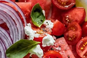 Easy Watermelon Tomato Salad Recipe: Summer Delight Quick Salad Recipes for Healthy Salad Ideas to Boost Your Nutrition Easy Watermelon Tomato Salad Recipe: Summer Delight | Quick Salad Recipes for Healthy Salad Ideas to Boost Your Nutrition
