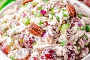 Classic Chicken Salad Recipe with Pecans & Grapes | Quick Salad Recipes for Healthy Salad Ideas to Boost Your Nutrition
