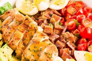 Cobb Salad Recipe Healthy | Quick Salad Recipes for Healthy Salad Ideas to Boost Your Nutrition