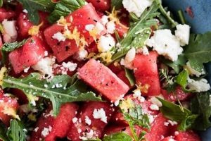 Arugula And Watermelon Salad Recipe Quick Salad Recipes for Healthy Salad Ideas to Boost Your Nutrition Arugula And Watermelon Salad Recipe | Quick Salad Recipes for Healthy Salad Ideas to Boost Your Nutrition