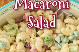 Grandma's Classic Macaroni Salad Recipe (Easy) | Quick Salad Recipes for Healthy Salad Ideas to Boost Your Nutrition