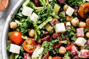 Classic Chopped Italian Salad Recipe | Quick Salad Recipes for Healthy Salad Ideas to Boost Your Nutrition