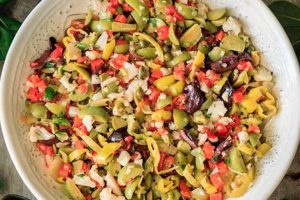 Classic Italian Olive Salad Recipe | Quick Salad Recipes for Healthy Salad Ideas to Boost Your Nutrition