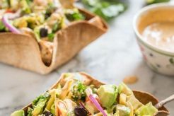 Easy Taco Chicken Salad Recipe: A Flavor Fiesta! | Quick Salad Recipes for Healthy Salad Ideas to Boost Your Nutrition
