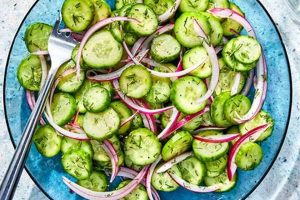 Cucumber Salad Recipes With Vinegar | Quick Salad Recipes for Healthy Salad Ideas to Boost Your Nutrition