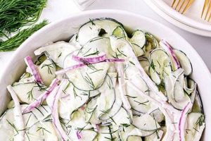 Cool & Creamy Cucumber Onion Salad Recipe | Quick Salad Recipes for Healthy Salad Ideas to Boost Your Nutrition