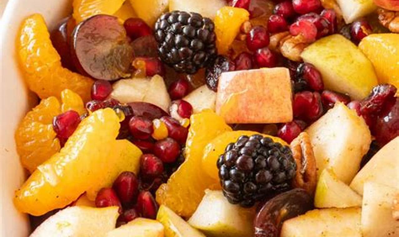 Best Thanksgiving Fruit Salad Recipe: Easy & Festive | Quick Salad Recipes for Healthy Salad Ideas to Boost Your Nutrition