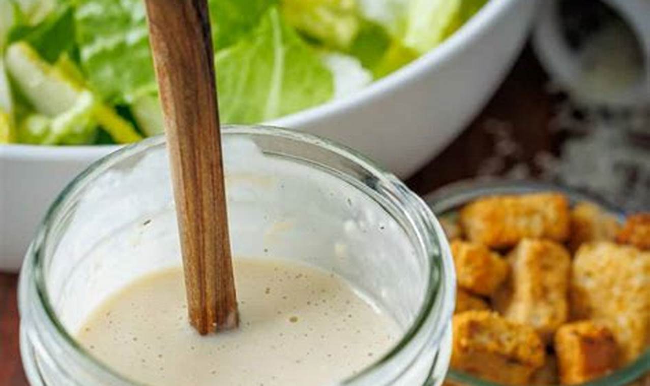 Best Caesar Salad Dressing: A Classic Recipe | Quick Salad Recipes for Healthy Salad Ideas to Boost Your Nutrition