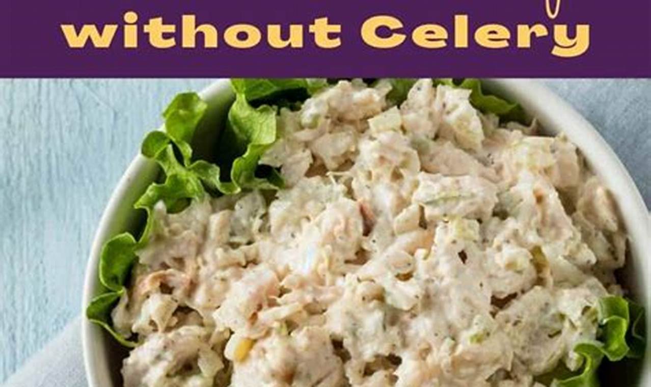Easy Celery-Free Chicken Salad: A Simple Recipe | Quick Salad Recipes for Healthy Salad Ideas to Boost Your Nutrition