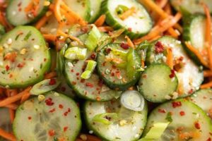 Easy Cucumber Carrot Salad Recipe: A Refreshing Dish | Quick Salad Recipes for Healthy Salad Ideas to Boost Your Nutrition