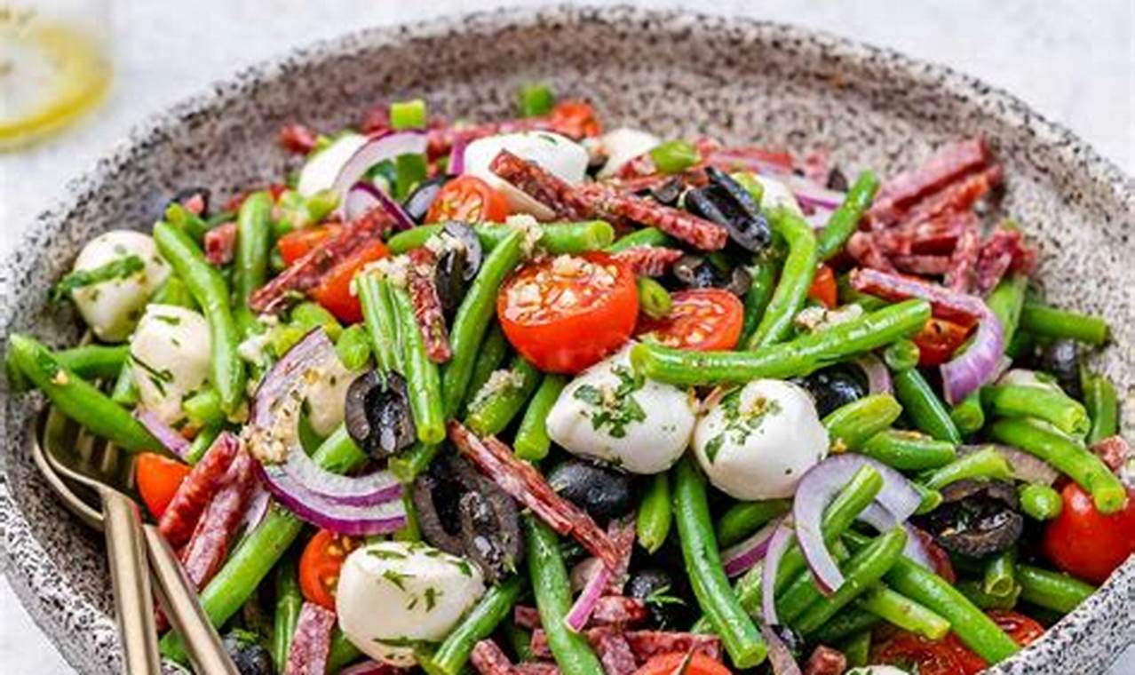 Classic Cold Green Bean Salad Recipe & Tips | Quick Salad Recipes for Healthy Salad Ideas to Boost Your Nutrition