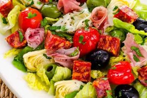 Classic Italian Antipasto Salad & Dressing Recipe | Quick Salad Recipes for Healthy Salad Ideas to Boost Your Nutrition
