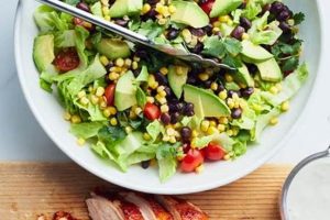 Easy BBQ Chicken Salad Recipe &amp; Ideas | Quick Salad Recipes for Healthy Salad Ideas to Boost Your Nutrition