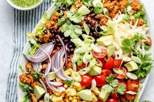 Best Chicken Taco Salad Recipes & Ideas | Quick Salad Recipes for Healthy Salad Ideas to Boost Your Nutrition