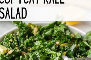 Best Erewhon Kale Salad Recipe (Copycat) | Quick Salad Recipes for Healthy Salad Ideas to Boost Your Nutrition