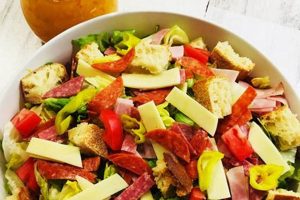 Chopped Sub Salad Recipe | Quick Salad Recipes for Healthy Salad Ideas to Boost Your Nutrition