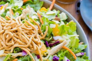 Classic American Chinese Chicken Salad Recipe | Quick Salad Recipes for Healthy Salad Ideas to Boost Your Nutrition