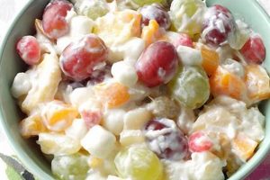 Classic Fruit Ambrosia Salad Recipe: Easy & Delicious Quick Salad Recipes for Healthy Salad Ideas to Boost Your Nutrition Classic Fruit Ambrosia Salad Recipe: Easy & Delicious | Quick Salad Recipes for Healthy Salad Ideas to Boost Your Nutrition