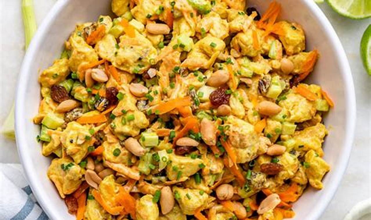 Easy Curried Chicken Salad Recipes & Ideas | Quick Salad Recipes for Healthy Salad Ideas to Boost Your Nutrition