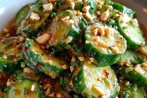 Easy Peanut Butter Cucumber Salad Recipe | Quick Salad Recipes for Healthy Salad Ideas to Boost Your Nutrition