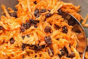 Easy Carrot Raisin Salad Recipe: A Sweet Treat | Quick Salad Recipes for Healthy Salad Ideas to Boost Your Nutrition