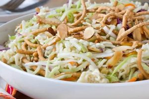 Easy Ramen Noodle Salad with Cabbage Recipe | Quick Salad Recipes for Healthy Salad Ideas to Boost Your Nutrition