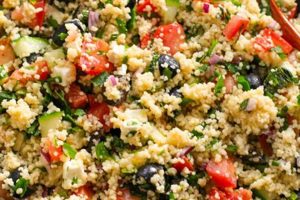 Easy Cous Cous Salad Recipe: A Refreshing Treat | Quick Salad Recipes for Healthy Salad Ideas to Boost Your Nutrition